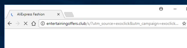 entertainingoffers.club redirect virus