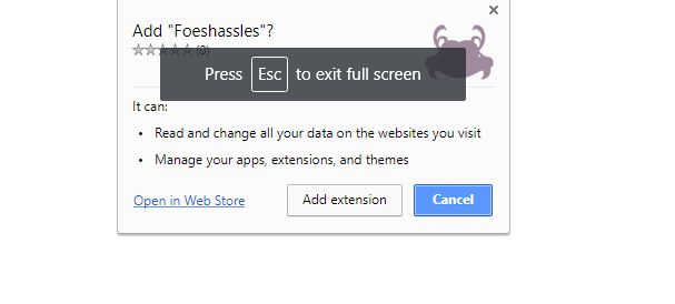 foeshassles by foeshassles.com adware