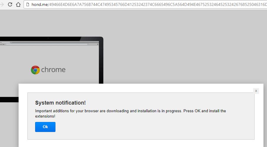 hond.me redirect virus