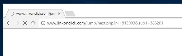 linkonclick.com redirect virus