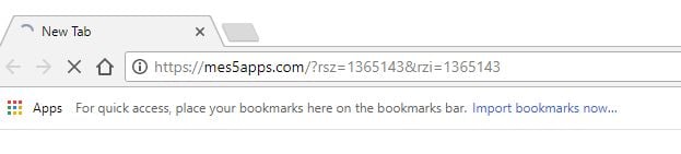 mes5apps.com redirect virus