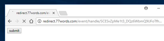 redirect.77words.com redirect virus