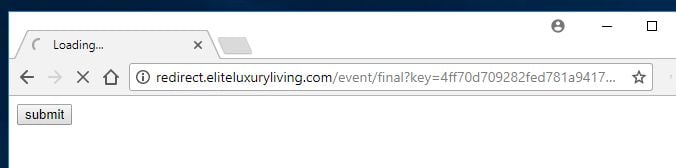 redirect.eliteluxuryliving.com/event/redirect?url= adware virus