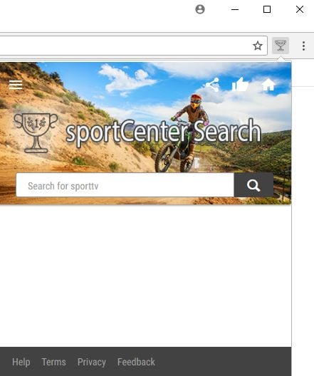 sportCenter Поисковая переадресация