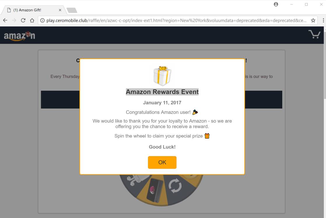 Remove 1000 Amazon Gift Card Is Reserved For You Pop Up Scam Guide