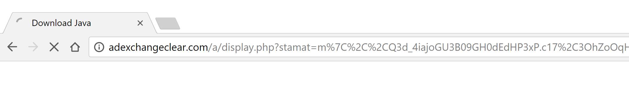 Adexchangeclear.com/a/display.php?stamat= redirect virus