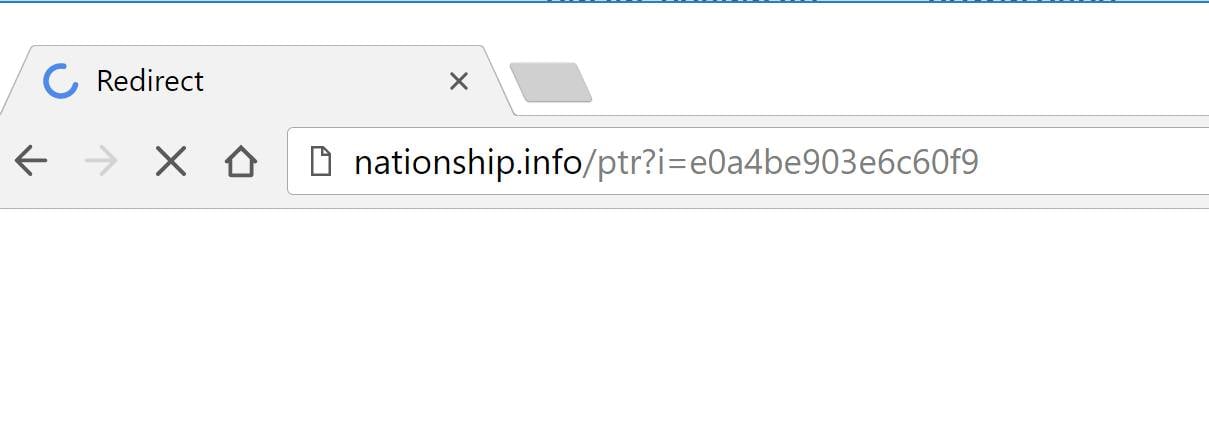 Nationship.info redirect virus