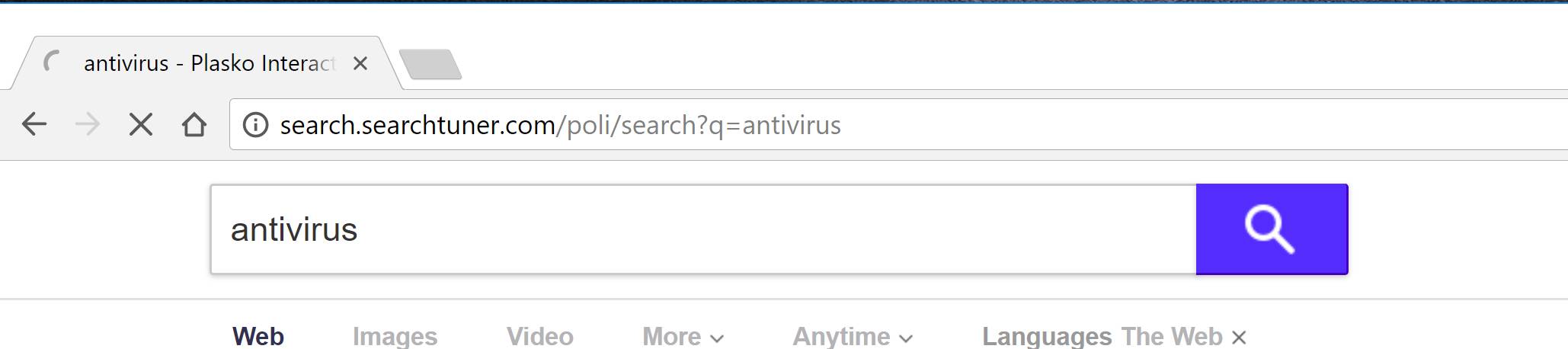 Searchtuner.com redirect virus