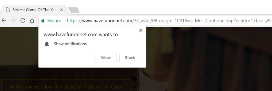 havefunonnet.com redirect virus