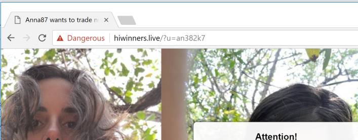 hiwinners.live redirect virus