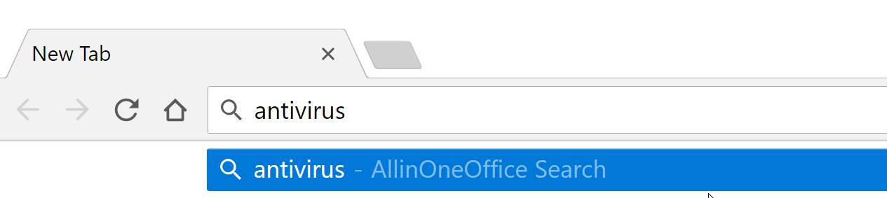 AllinOneOffice Search redirect virus