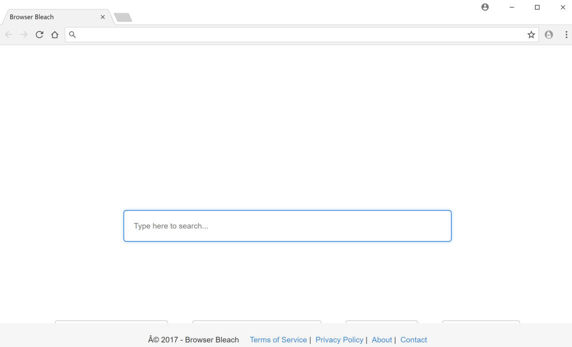 Browser Bleach Search