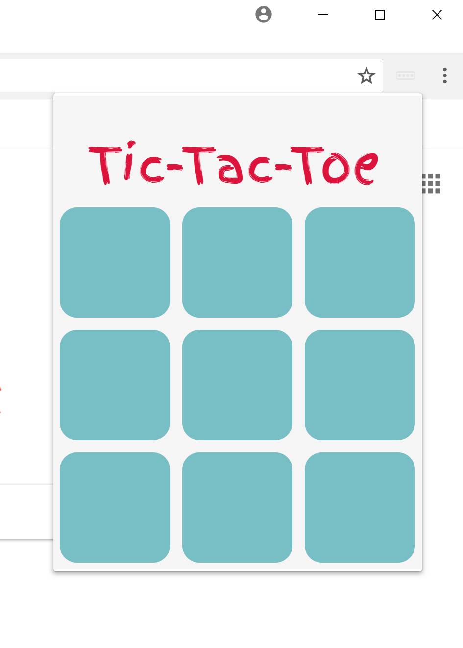 Tic Tac Toe Extended