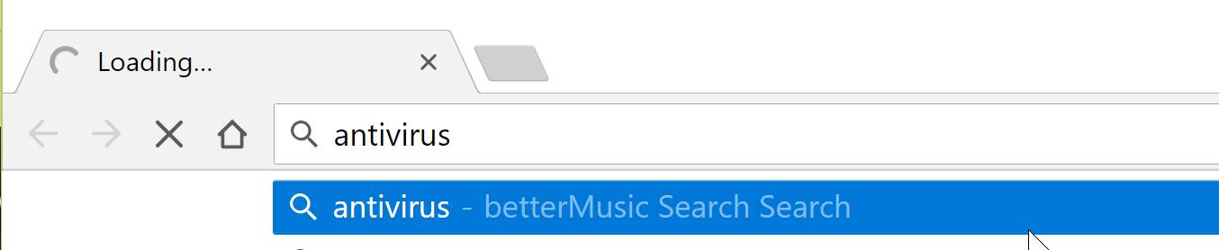 betterMusic Search redirect virus