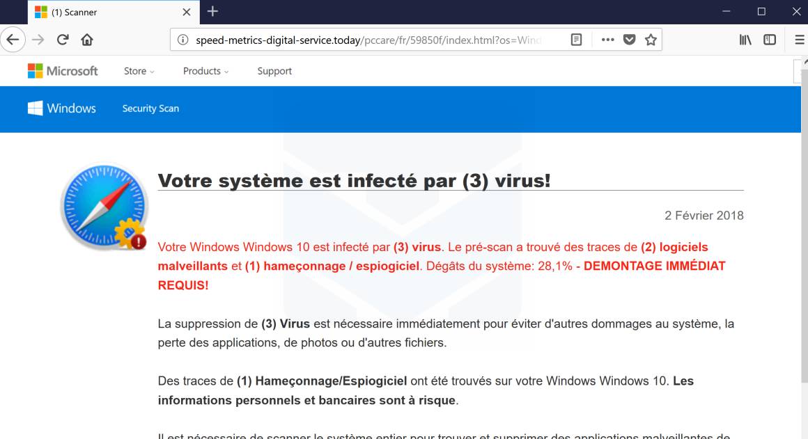 speed-metrics-digital-service.today redirect virus