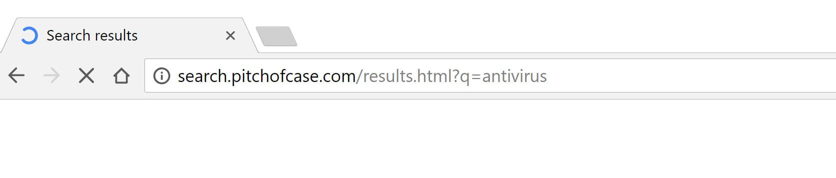 Search.pitchofcase.com Redirect Virus