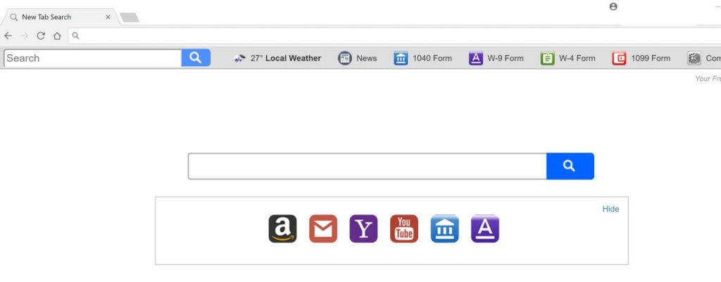 Your Free Online Forms New Tab redirect