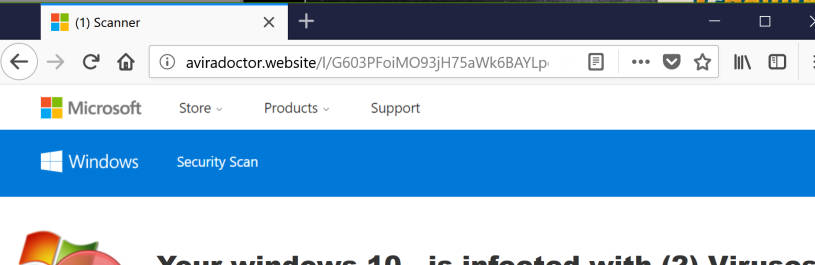 aviradoctor.website redirect virus