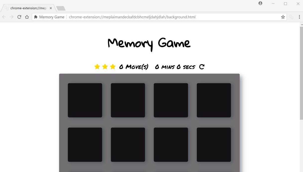 Memory Game by 41newupdate.xyz adware