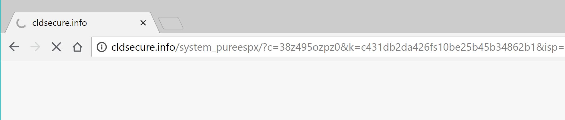 cldsecure.info pop-up redirect virus