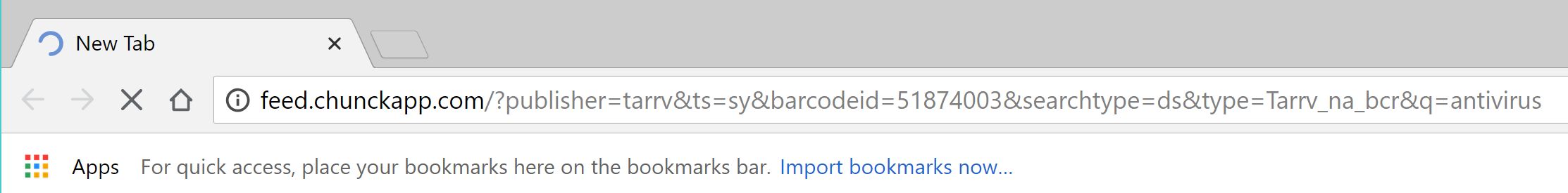 feed.chunckapp.com redirect virus