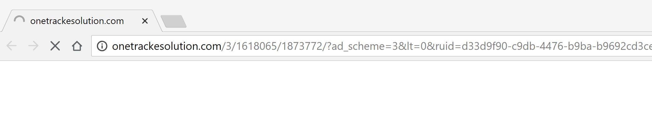 onetrackesolution.com redirect v