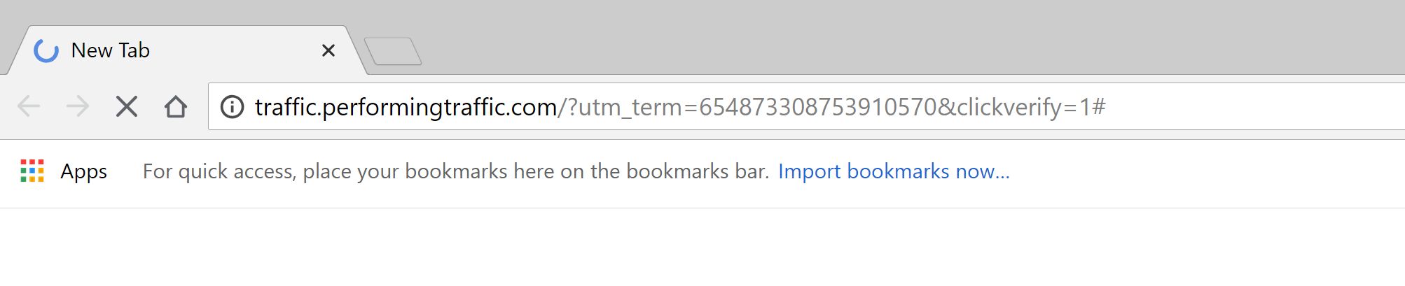 traffic.performingtraffic.com redirect virus