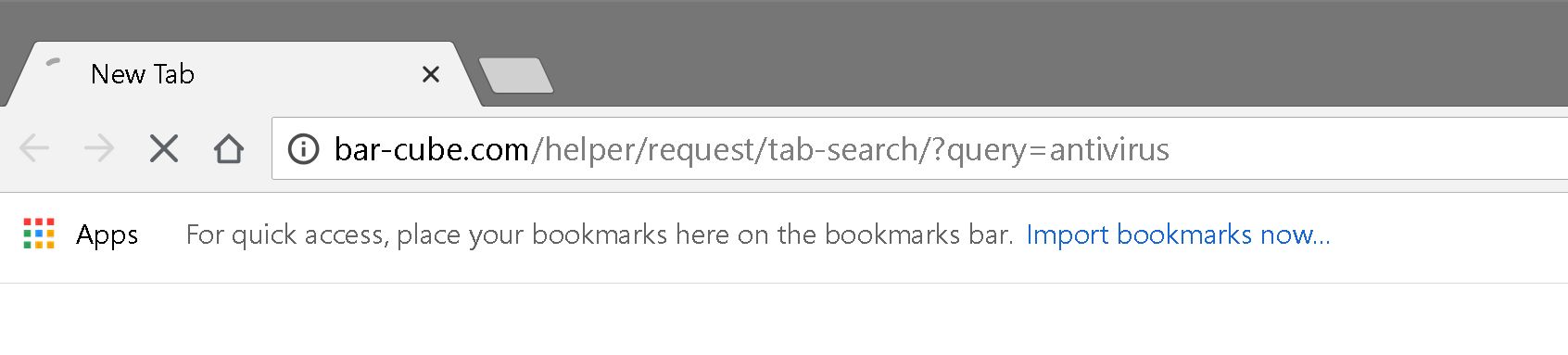 Bar-cube.com Search Redirect virus