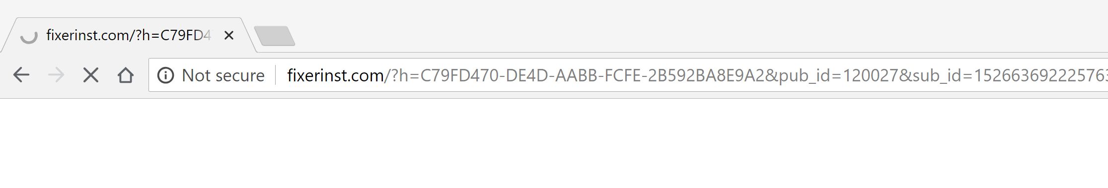 Fixerinst.com redirect virus