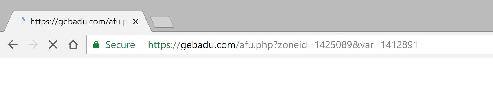 Gebadu.com redirect virus