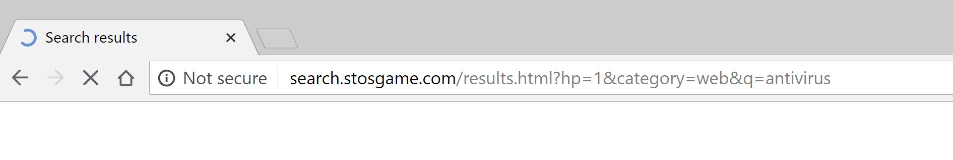 Search.stosgame.com redirect virus