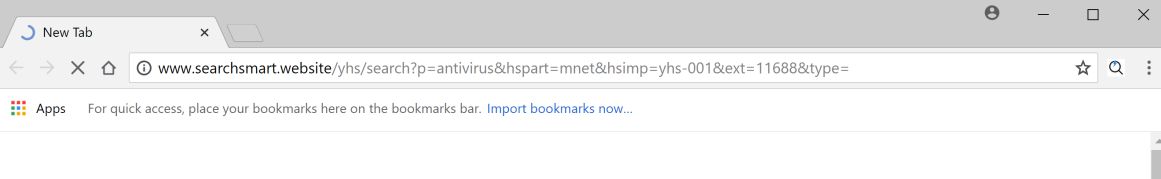 Searchsmart.website redirect virus
