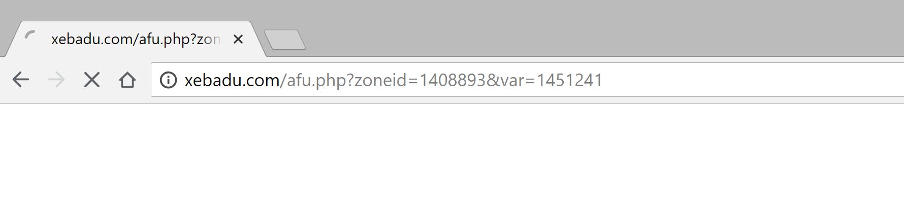 Xebadu.com redirect virus