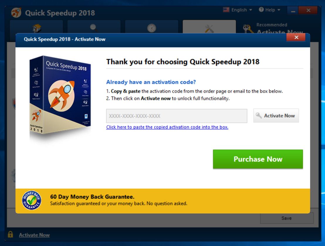 Quick Speedup 2018 Scam