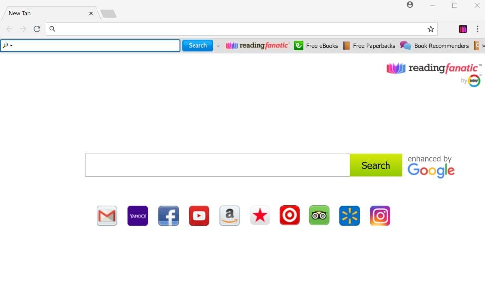 ReadingFanatic toolbar