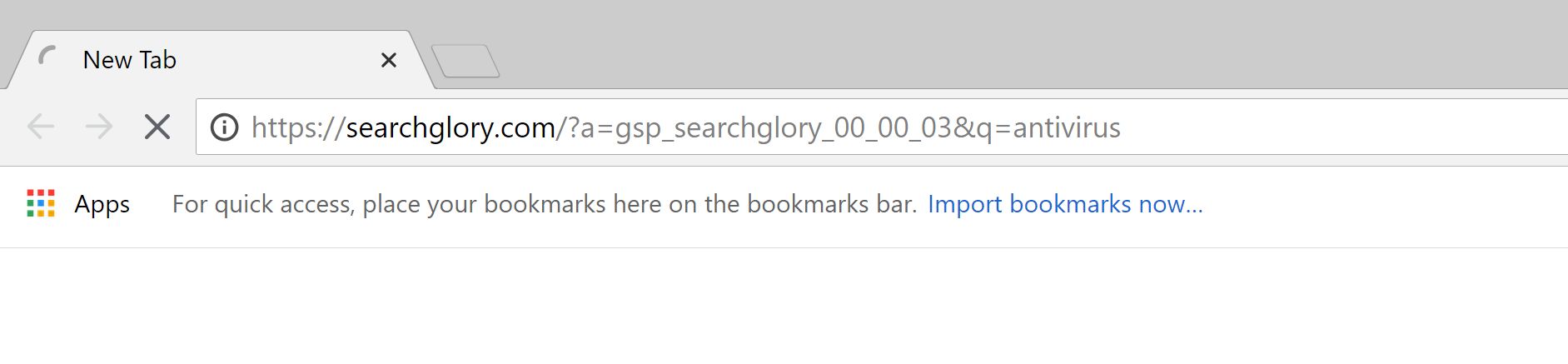 Searchglory.com redirect virus