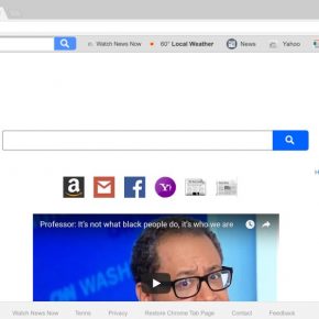 Watch News Now New Tab Search redirect