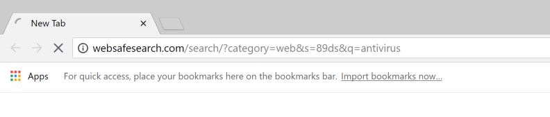 Websafesearch.com redirect virus