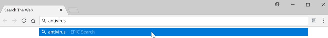 Epic Search redirect virus