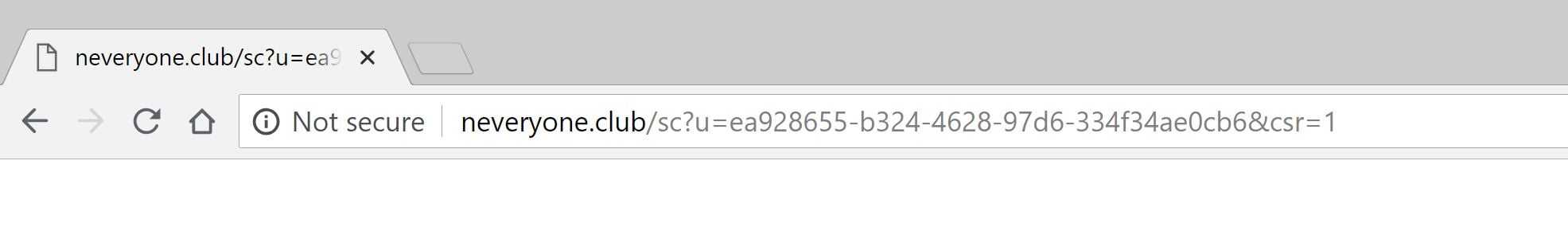 Neveryone.club redirect virus