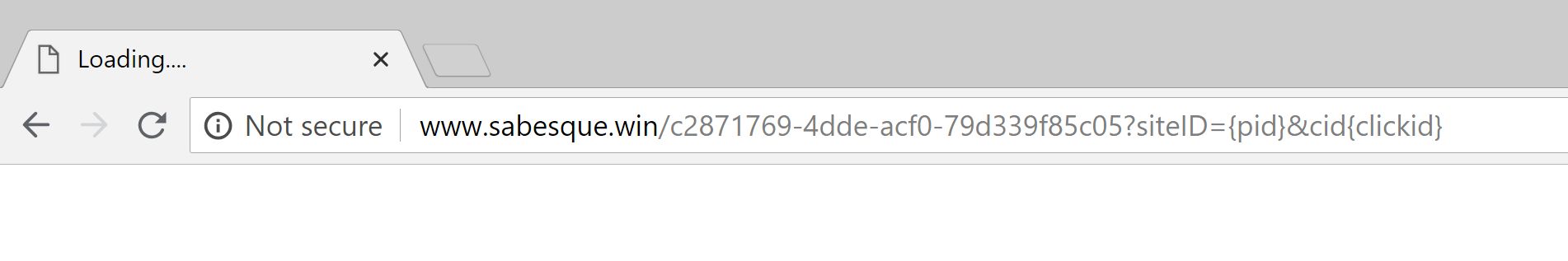 Sabesque.win redirect virus