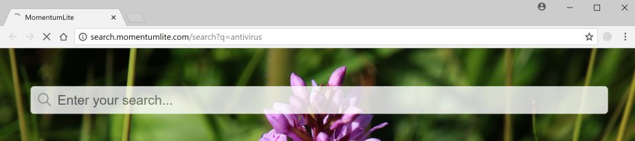 Search.momentumlite.com redirect virus