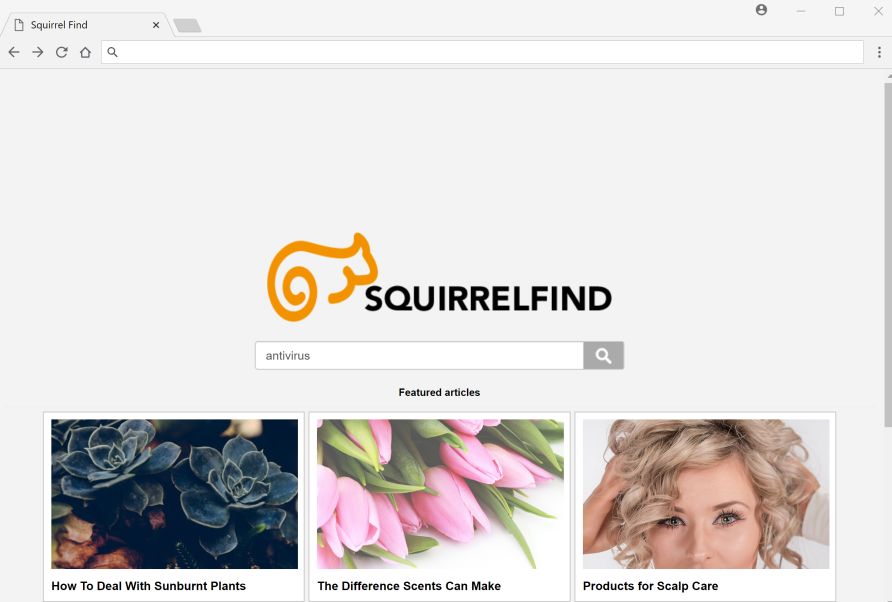 Squirrelfind.com redirect virus
