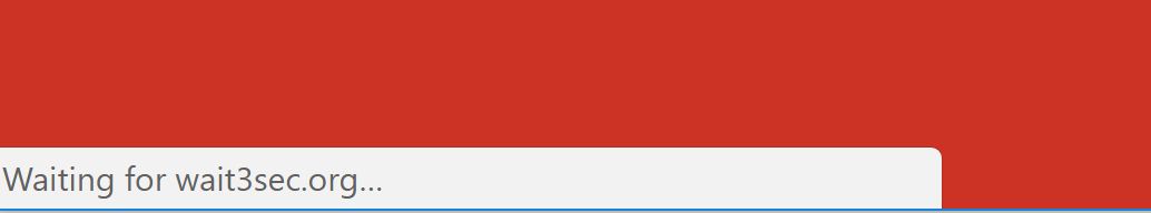 Wait3sec.org redirect virus