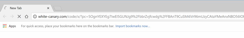 white-canary.com redirect virus