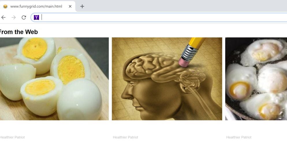 Funnygrid.com redirect virus