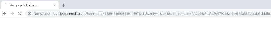 Leblonmedia.com redirect virus