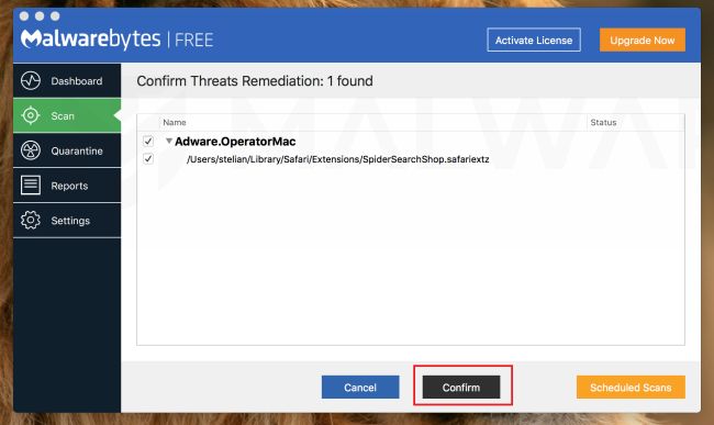 Malwarebytes for Mac - Remove Malware