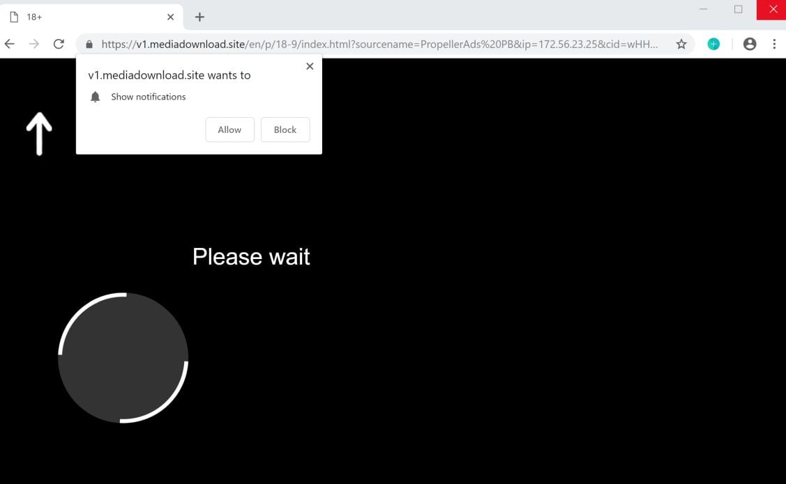 mediadownload.site redirect virus