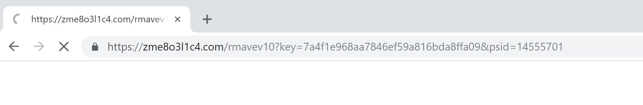 zme8o3l1c4.com redirect virus